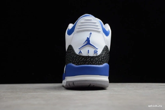 Rep EP AIR WHITE JORDAN RETRO 3 CT8532-145 BLUE CT8532-145 1224